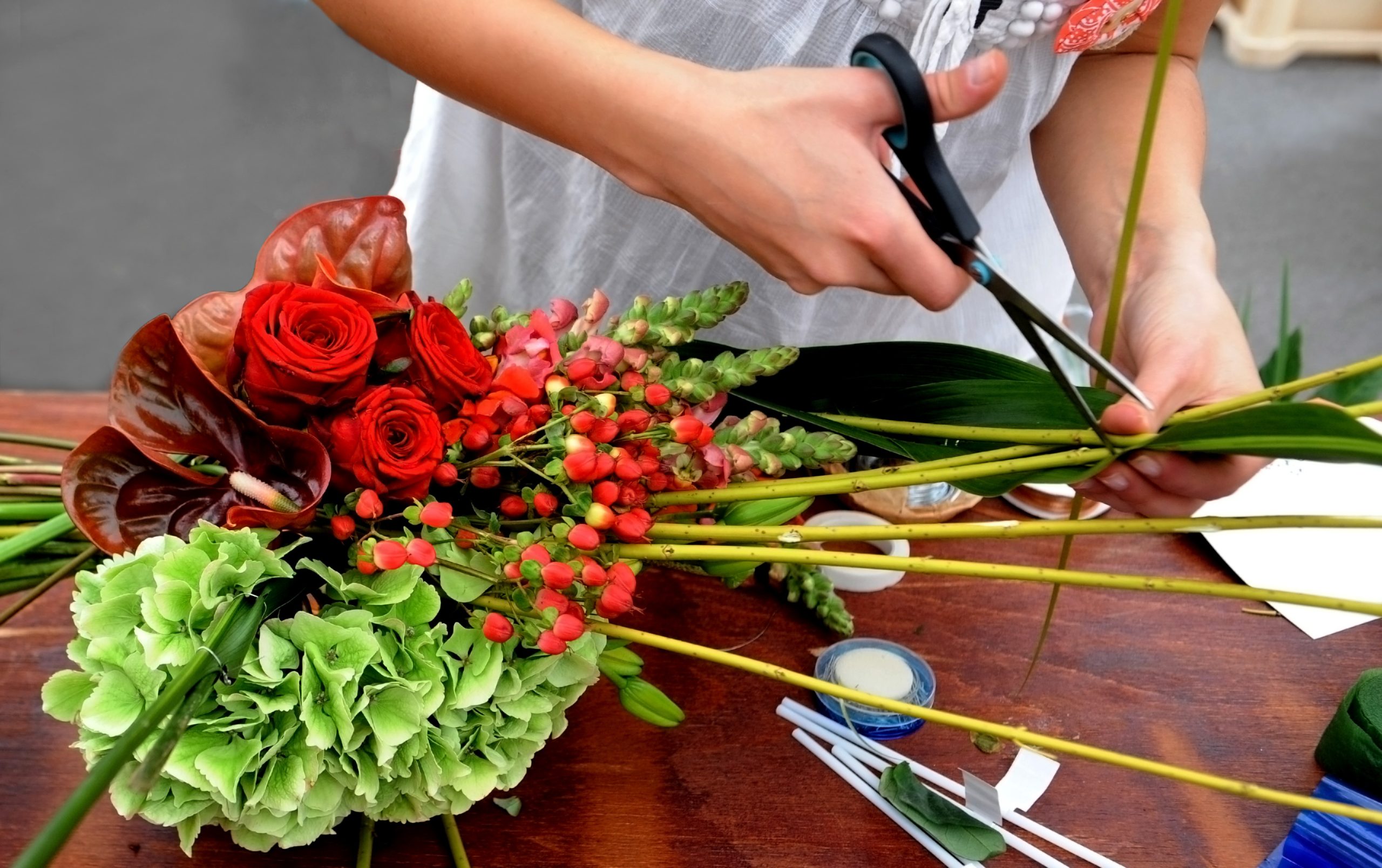 Cap fleuriste alternance